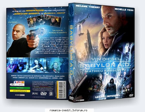[RS.com] Babylon A.D. [2008]DvDrip-aXXo + RO Sub - Versiune HDTV : Size: 2.4 GB | 1280 x 544 - Filme - Movies