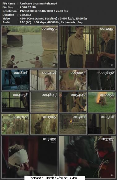 R�ul care urcă muntele 1977 - R�ul care urcă muntele 1977 Regia - Filme rom�nesti - Romanian Movies