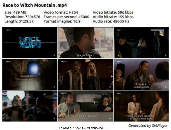 Race to Witch Mountain (2009) - Race to Witch Mountain (2009) TVRip / MP4 - Filme - Movies