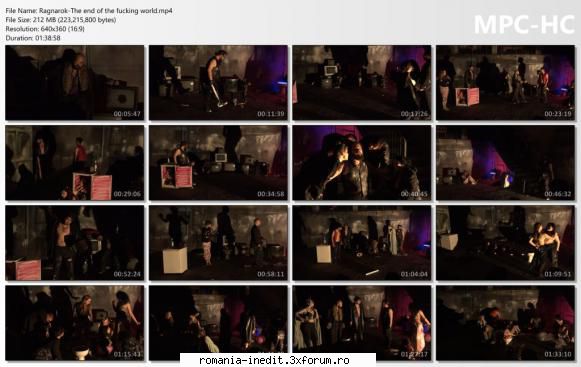 Ragnarok-The end of the fucking world - bgl23 - Teatru rom�nesc - Romanian Theater