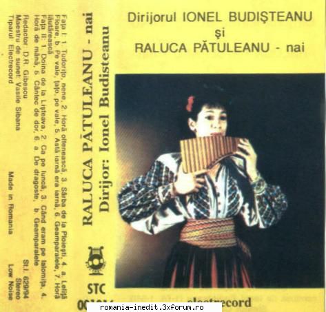 Raluca Patuleanu - Nai - TRACKLIST ........................ Asta - Muzica populara romaneasca - Romanian folk