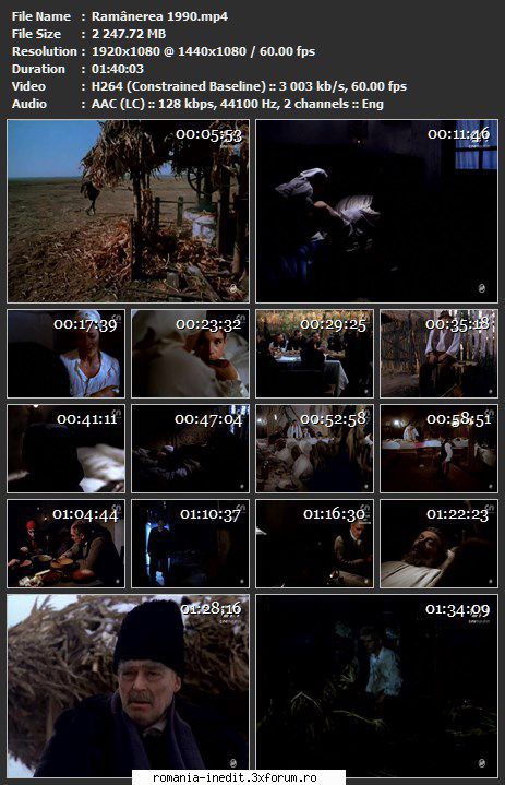 Răm�nerea (1992) - sasadoru - Filme rom�nesti - Romanian Movies