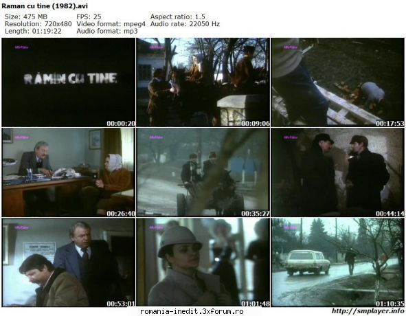 Raman cu tine (1982) - marianvo - Filme rom�nesti - Romanian Movies