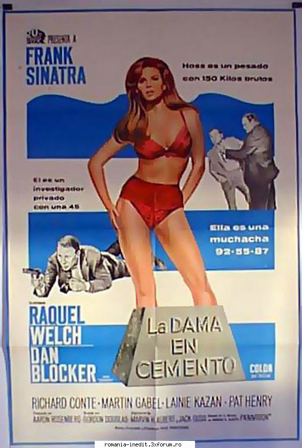 Raquel Welch - Lady in Cement Die Lady in Zement 1968 Year:1968 - Filme clasice - Old Movies