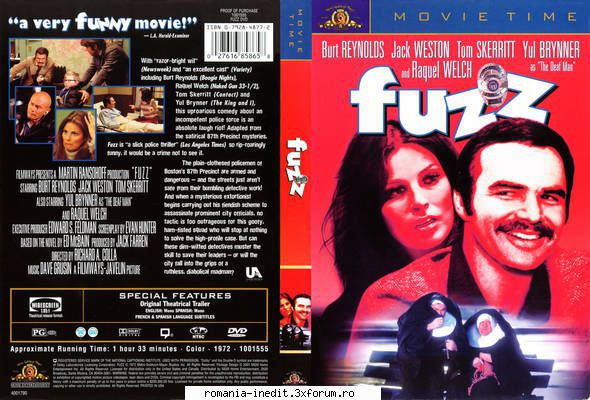 Raquel Welch - Fuzz Auf leisen Sohlen kommt der Tod 1972 - Filme clasice - Old Movies