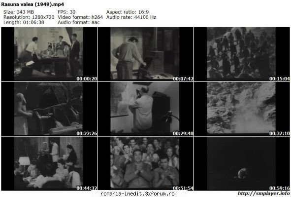 Răsună valea (1949) - marianvo - Filme rom�nesti - Romanian Movies