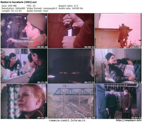 Razboi in bucatarie (2001) - marianvo - Filme rom�nesti - Romanian Movies