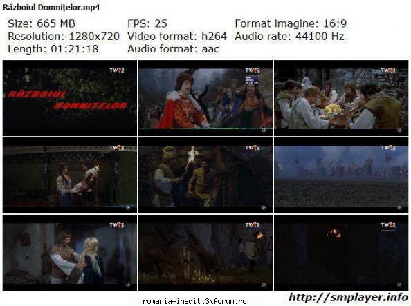 Razboiul domnitelor (1969) - Războiul Domnițelor (1969) The War - Filme rom�nesti - Romanian Movies