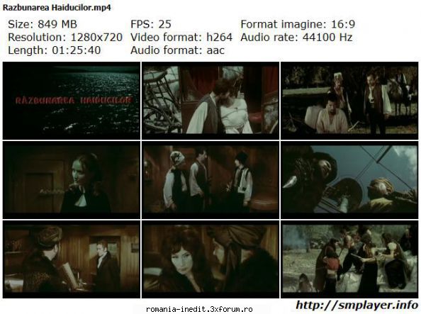 Razbunarea haiducilor (1968) - Razbunarea Haiducilor (1968) The Revenge - Filme rom�nesti - Romanian Movies