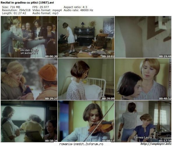 Recital in gradina cu pitici (1987) - marianvo - Filme rom�nesti - Romanian Movies