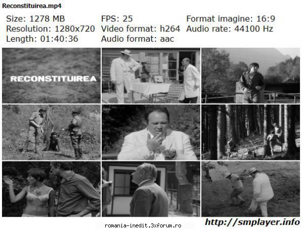 Reconstituirea (1968) - Reconstituirea (1968) Reconstruction Multumiri - Filme rom�nesti - Romanian Movies