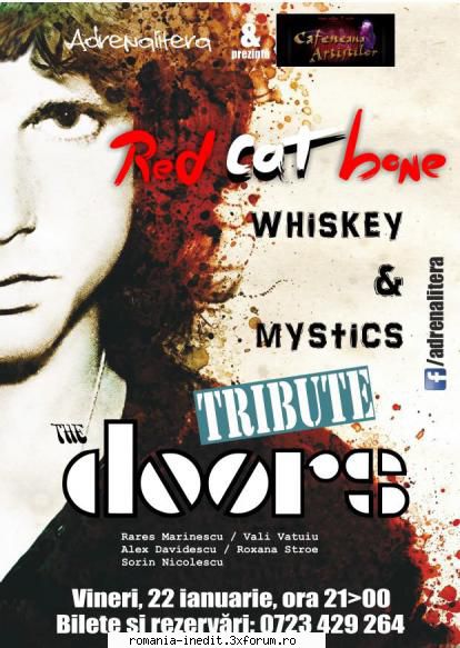 Red Cat Bone Live in Buzau - Setlist: L.A woman Light my fire - Albume MP3 romanesti - Romanian MP3 albums