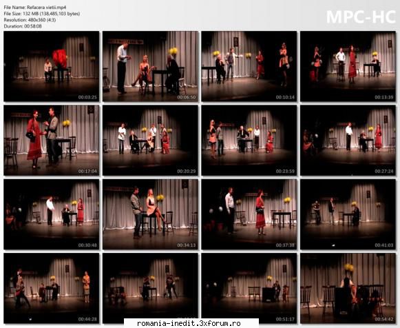 Refacera vietii(Trupa Amorphis) - bgl23 - Teatru rom�nesc - Romanian Theater
