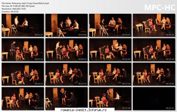 Refacerea vieții (Trupa Dream&Act) - bgl23 - Teatru rom�nesc - Romanian Theater
