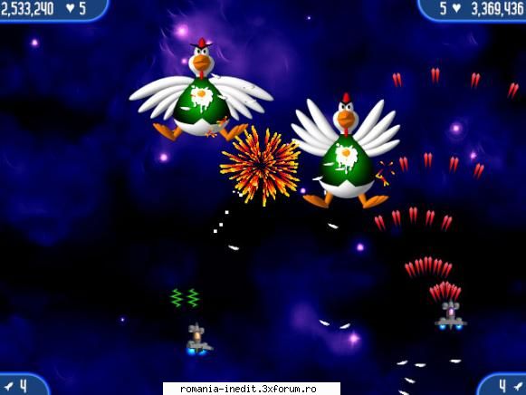 Reflexive - Chicken Invaders 2 cerinte : Windows - Full Games