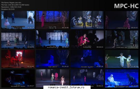 Regele Lear(National Theater of China) - CAST Pu Cunxin Wei Xiaoping Lu - Teatru rom�nesc - Romanian Theater