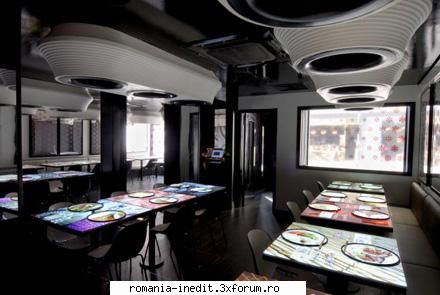 Restaurant cu mese touchscreen, după modelul Microsoft Surface - Recent deschis �n Londra - Off Topic