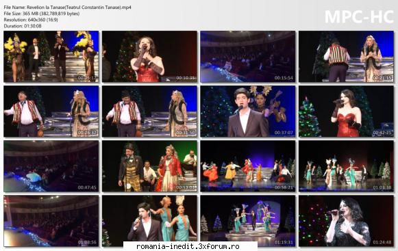 Revelion la Tanase(Teatrul Constantin Tanase) - bgl23 - Teatru rom�nesc - Romanian Theater
