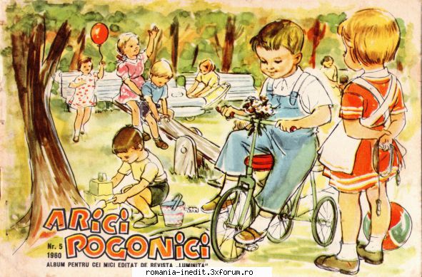 Reviste pentru copii și tineret - Arici Pogonici - album pentru cei mici editat - Carti in limba romana
