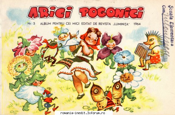 Reviste pentru copii și tineret - Arici Pogonici - album pentru cei mici editat - Carti in limba romana