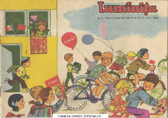 Reviste pentru copii și tineret - Luminița nr. 5-1963 (jpg, arhivă - Carti in limba romana