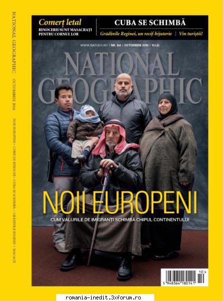 Reviste romanesti - National Geographic Romania � Octombrie 2016 - Carti in limba romana