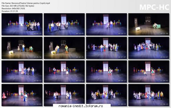 Revizorul(Teatrul Vienez pentru Copiii) - bgl23 - Teatru rom�nesc - Romanian Theater