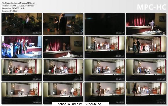 Revizorul(Trupa ACTA) - bgl23 - Teatru rom�nesc - Romanian Theater