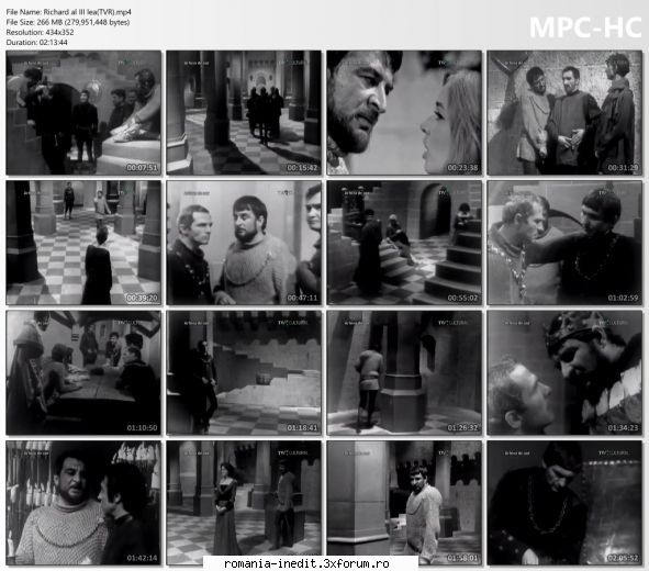Richard al III-lea (1969) (Teatru TV) - bgl23 - Teatru rom�nesc - Romanian Theater
