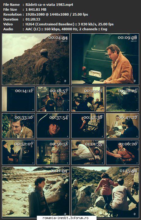 Rideti ca-n viata (1983) - sasadoru - Filme rom�nesti - Romanian Movies
