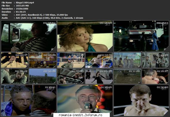 Ringul (1985) - sasadoru - Filme rom�nesti - Romanian Movies