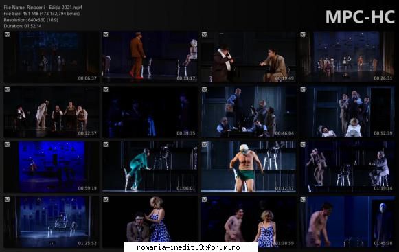 Rinocerii(Teatrul Național �Mihai Eminescu� Timișoara) - bgl23 - Teatru rom�nesc - Romanian Theater
