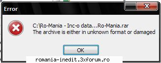 Ro-Mania - Inc-o data - La despachetare da eroare! Te rog sa - Albume MP3 romanesti - Romanian MP3 albums