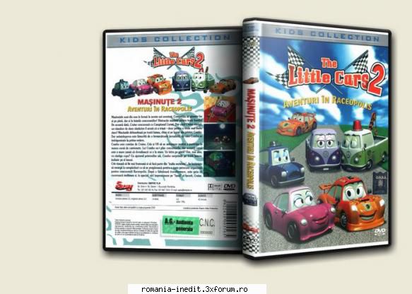 Roary, bolidul de curse - DVD1, 4 episoade audio romana - Veluta - Filme pentru copii - Movies for kids