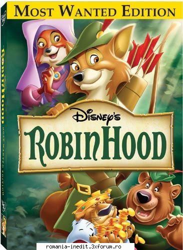 Robin Hood ( 1973 cartoon) DVDRiP - Robin Hood (audio romana) DVDRip - Filme pentru copii - Movies for kids