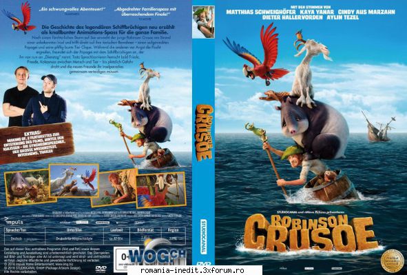 Robinson Crusoe (2016) dublat - Robinson Crusoe (2016) Pe o - Filme pentru copii - Movies for kids