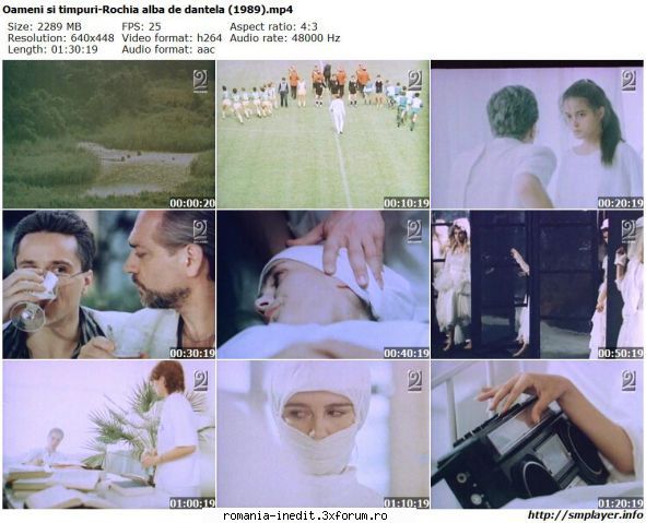 Rochia Alba De Dantela / Oameni Si Timpuri (1989) - marianvo - Filme rom�nesti - Romanian Movies