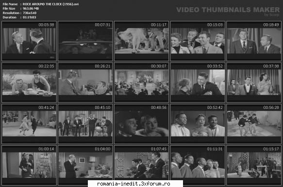 Rock around the clock (1956) - habar n-am de unde ai luat filmul, dar e - Filme clasice - Old Movies