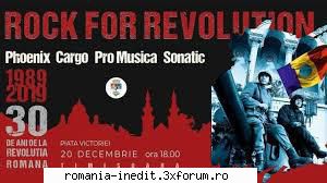la 30 de ani de la revolutie la timisoara a avut loc un concert maraton la care au paricipat  rock