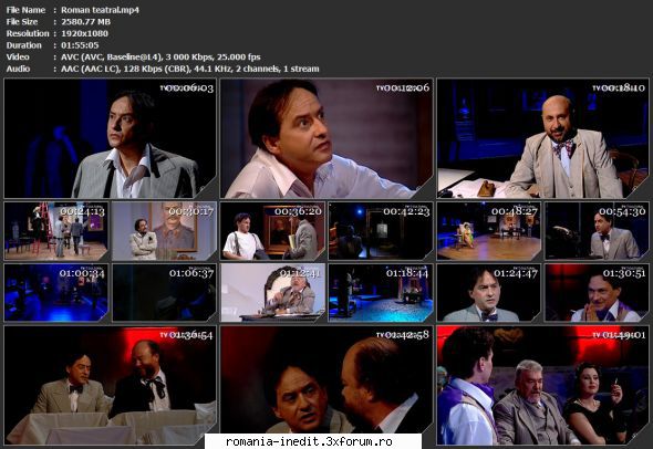 Roman teatral (2014) (Teatru TV) - sasadoru - Teatru rom�nesc - Romanian Theater