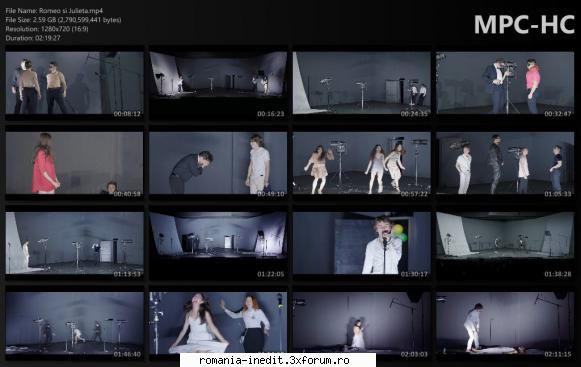 Romeo si Julieta(Teatrul Radu Stanca) - Text: W. Shakespeare Regia - Teatru rom�nesc - Romanian Theater