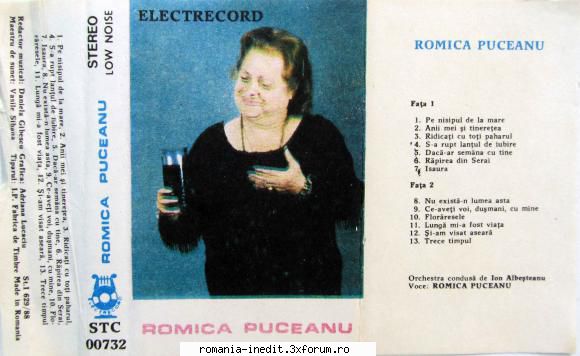 Romica Puceanu STC 00732 - Romica Puceanu STC 00732 .flac - Muzica populara romaneasca - Romanian folk