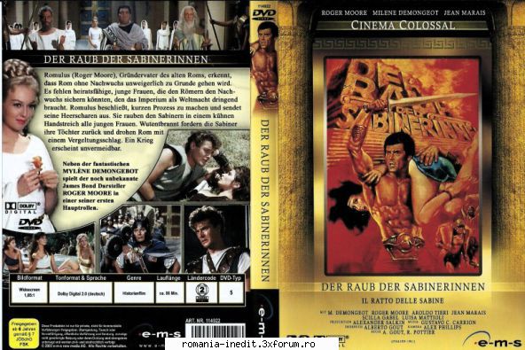 Romulus and the Sabines (1961) - Repostare ! DVDRip Subtitrare / Romana Audio / - Filme clasice - Old Movies