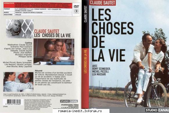 Romy Schneider - Les choses de la vie The Things of Life Die Dinge - Filme clasice - Old Movies