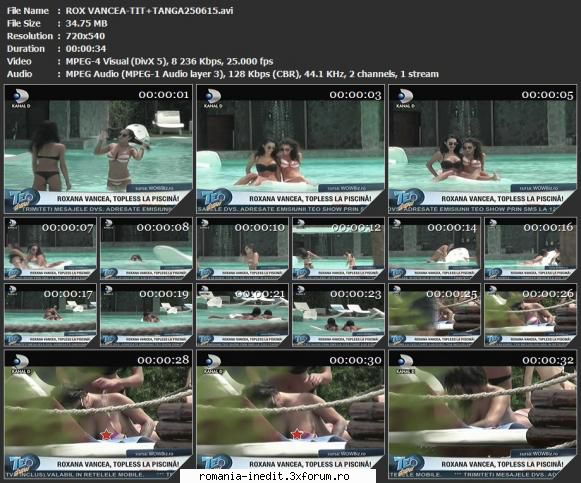 Roxana Vancea - ROX VANCEA-NADIA-TANGA 010317 ROX - Sexy & Softcore