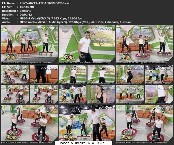 Roxana Vancea - ROX VANCEA-SUPDEC+L A-AEROBIC ROX - Sexy & Softcore