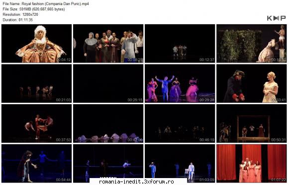 Royal fashion (2010) (Compania Dan Puric) - raganar - Teatru rom�nesc - Romanian Theater