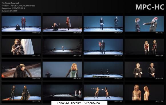 Rug(Teatrul Radu Stanca) - Detalii spectacol : Text: Gy�rgy Dragom�n - Teatru rom�nesc - Romanian Theater