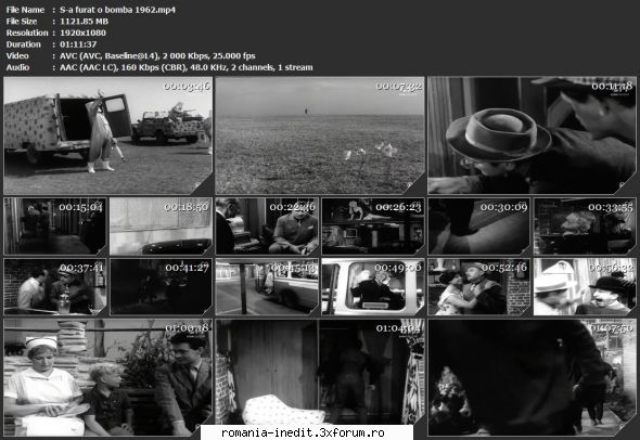 S-a furat o bomba (1961) - sasadoru - Filme rom�nesti - Romanian Movies