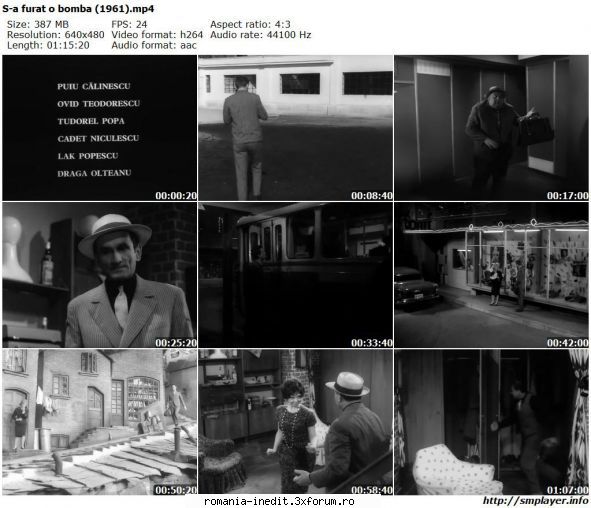 S-a furat o bomba (1961) - marianvo - Filme rom�nesti - Romanian Movies